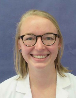 Picture of clinical first prize winner Dr. Megan Read.