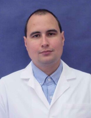 Picture of basic science first prize winner Dr. Richard Walsh.